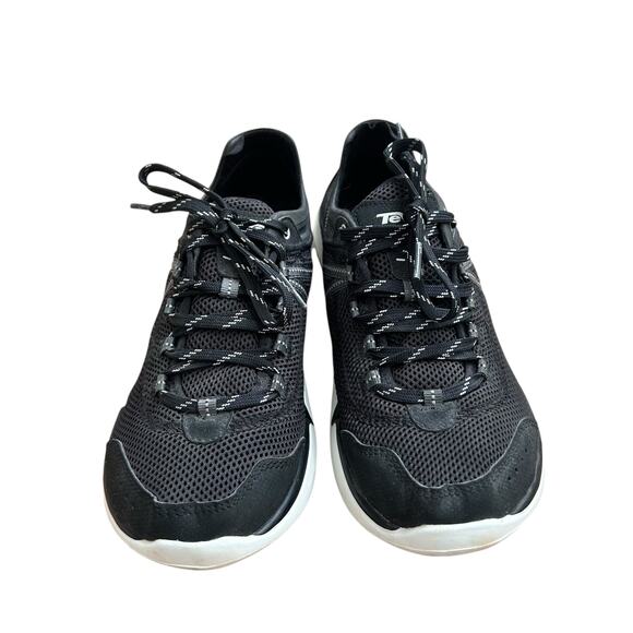 Teva Black Evo Water Shoes Mesh Sneakers Sz 8.5 - Picture 2 of 6